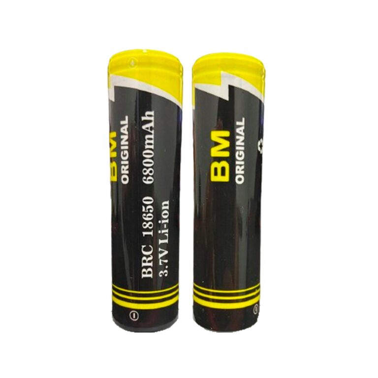 2 Baterias BMax 18650 6800mAh 3.7v para Câmera La