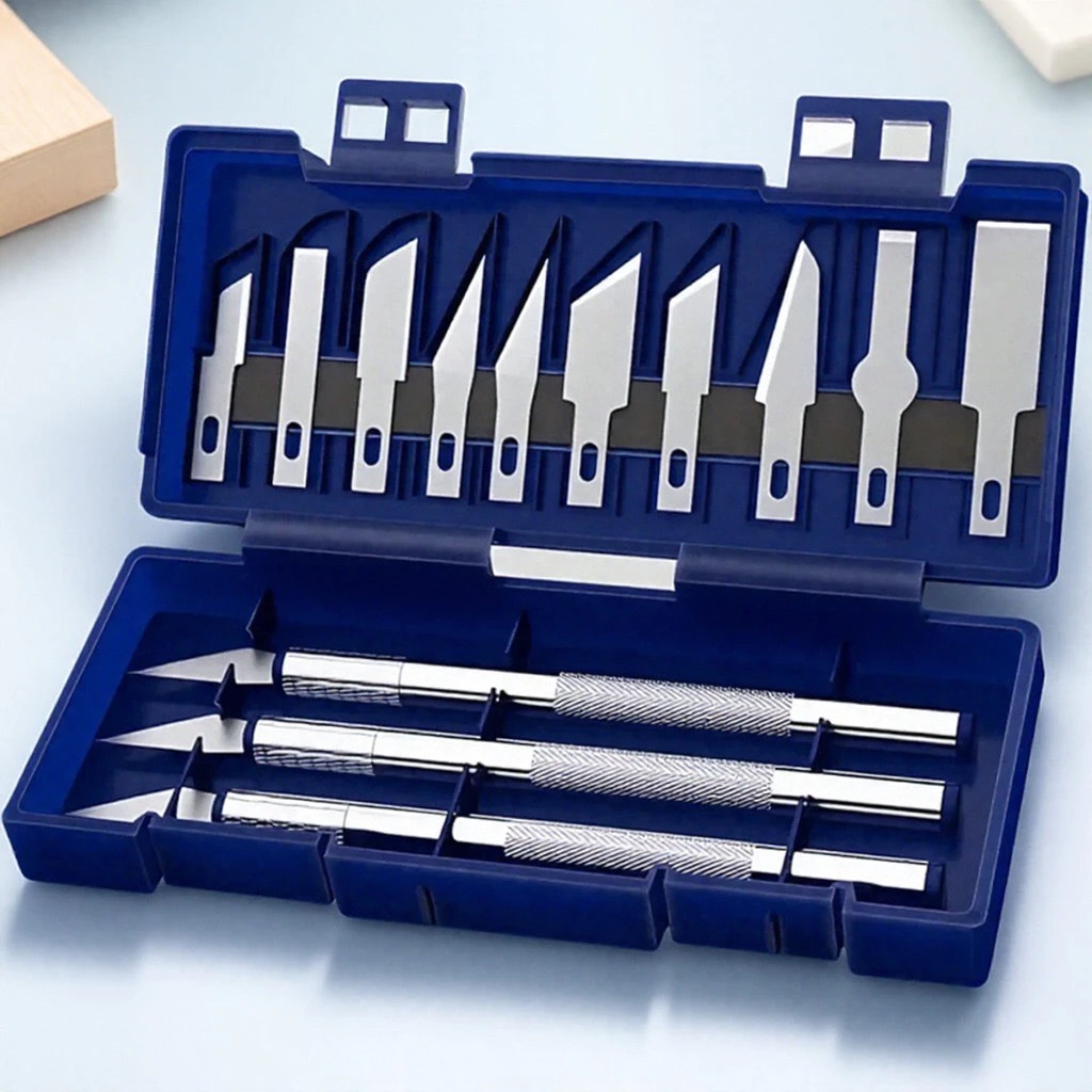 Kit de Estiletes de Precisão com 13 Peças (incluindo estojo magnético) – Ideal para artesanato e mod