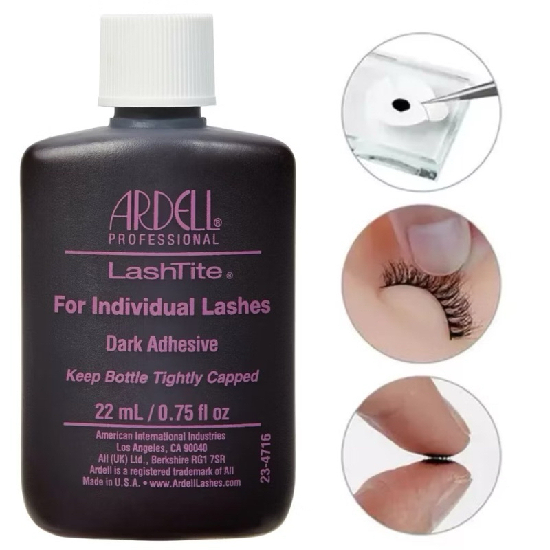COLA PROFISSIONAL PARA CÍLIOS 22ML – ARDELL – ROXA – 22ML