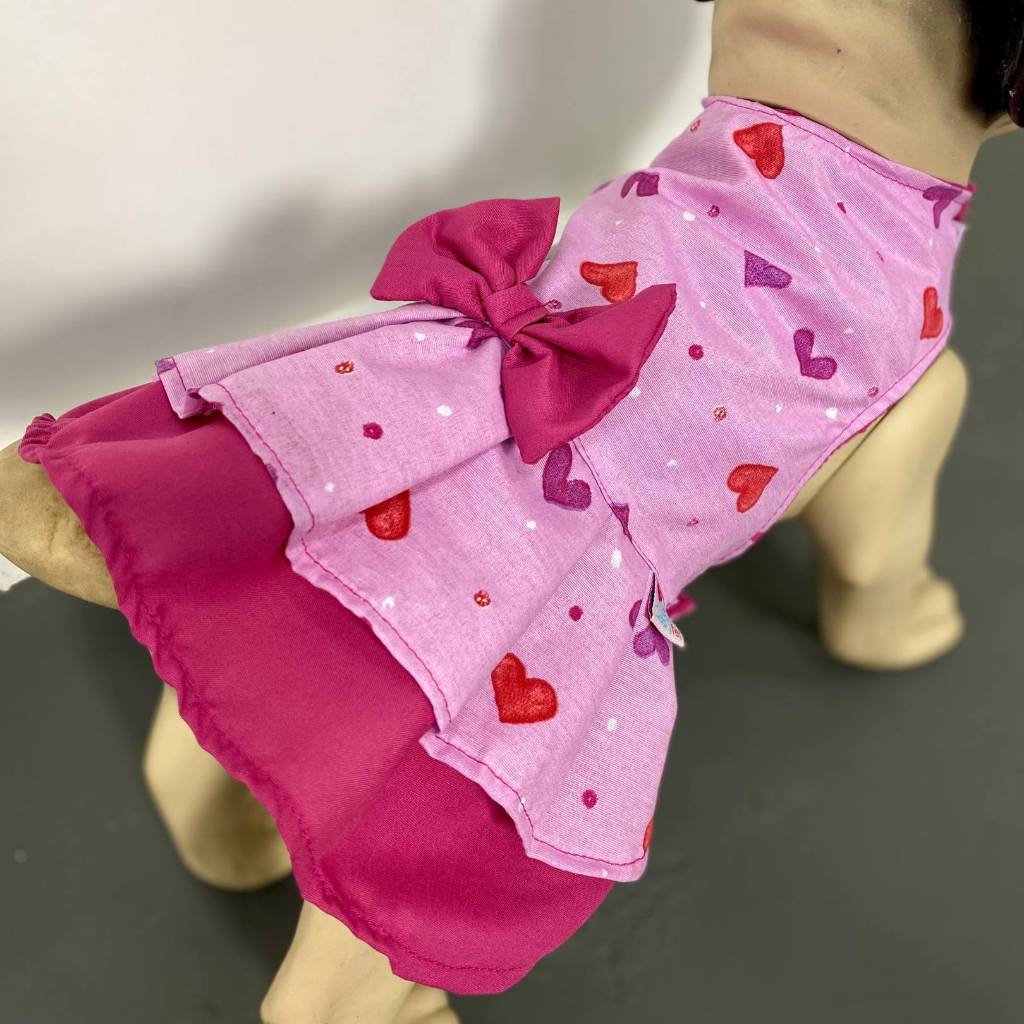 Vestido Bailarina Gaby Pet  Roupa para Cães Pequenos e Médios Confortável e Estiloso Look para Passe
