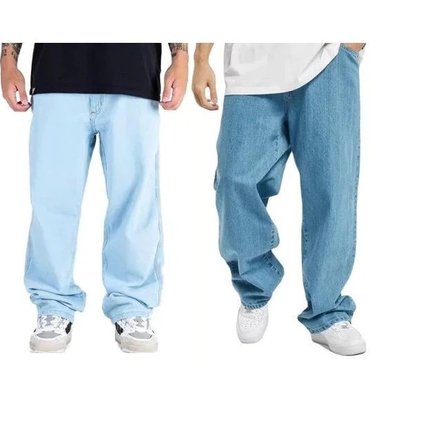 KIT 2 ou uma Calça Jeans Masculina Modelo Balão 