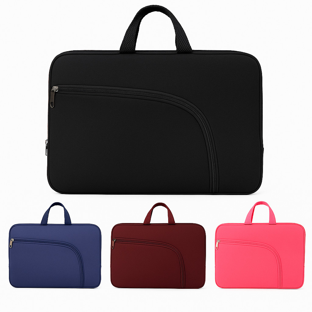 Case Capa pra Notebook Com Alça E Bolso Externo Para 15,6 / 13 / 14 / 15 / 17 Polegadas