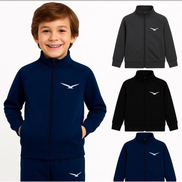 Blusa de Frio Infantil Corta Vento Confortável Fo