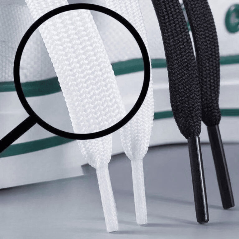 Kit 4 pares cadarço largo 17mm grosso para tênis