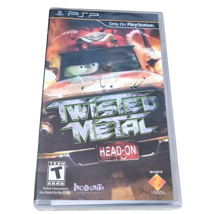 Twisted Metal Head-on Sony Psp Jogo Novo Lacrado