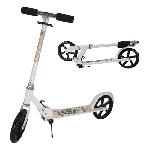 Patinete Adolescente Até 100kg Scooter Dobrável 