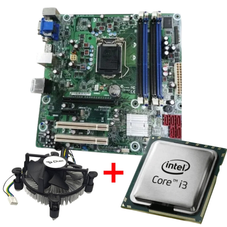 Kit Placa Mãe Upgrade  Kit 1155 – STI Q77 D