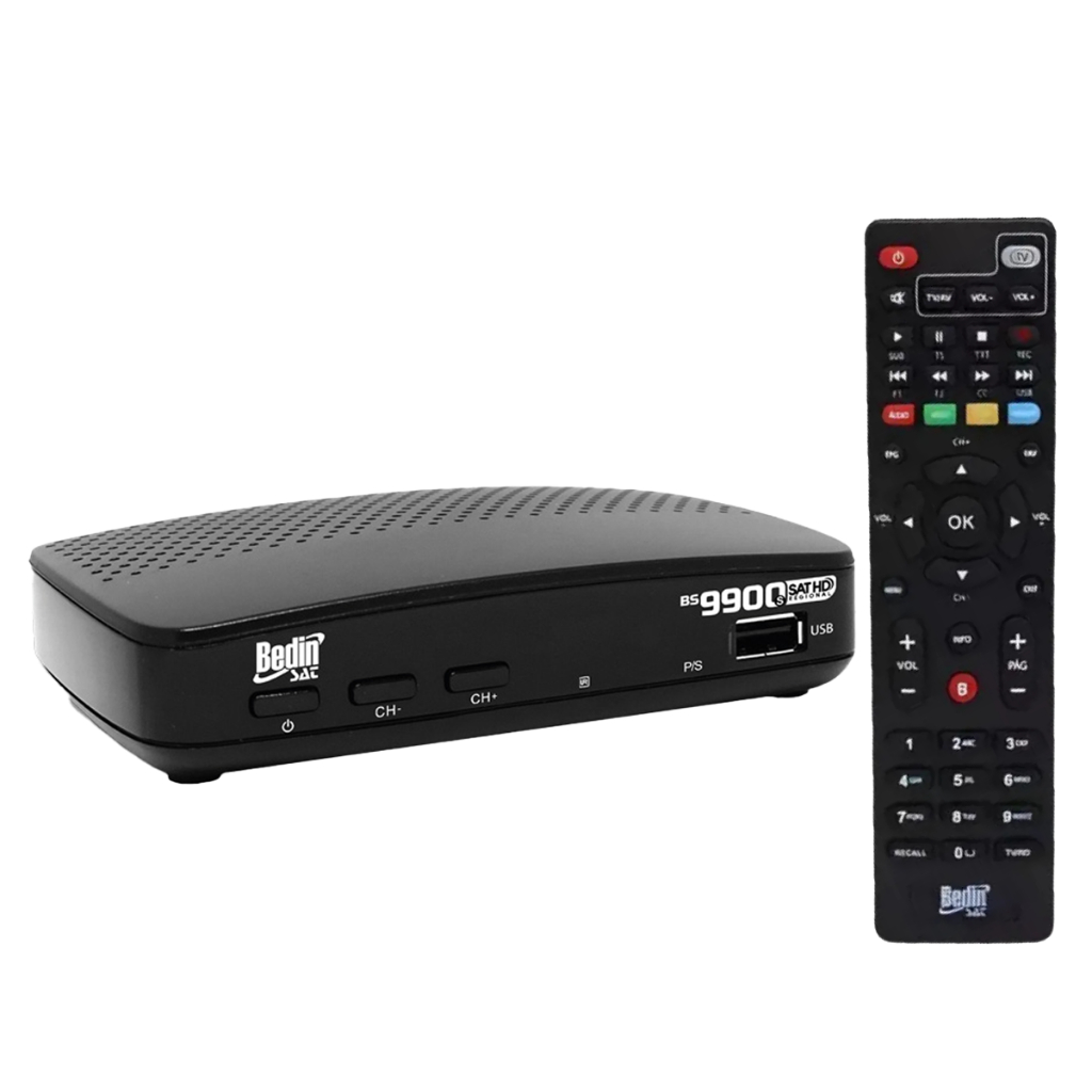 Receptor de antena parabólica digital bs 9900s paraD2e43w