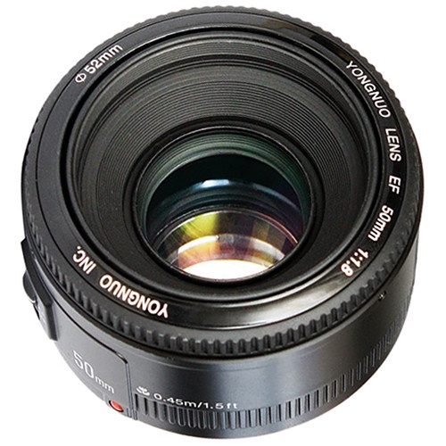 LENTE YONGNUO YN 50MM F/1.8 PARA CANON EF