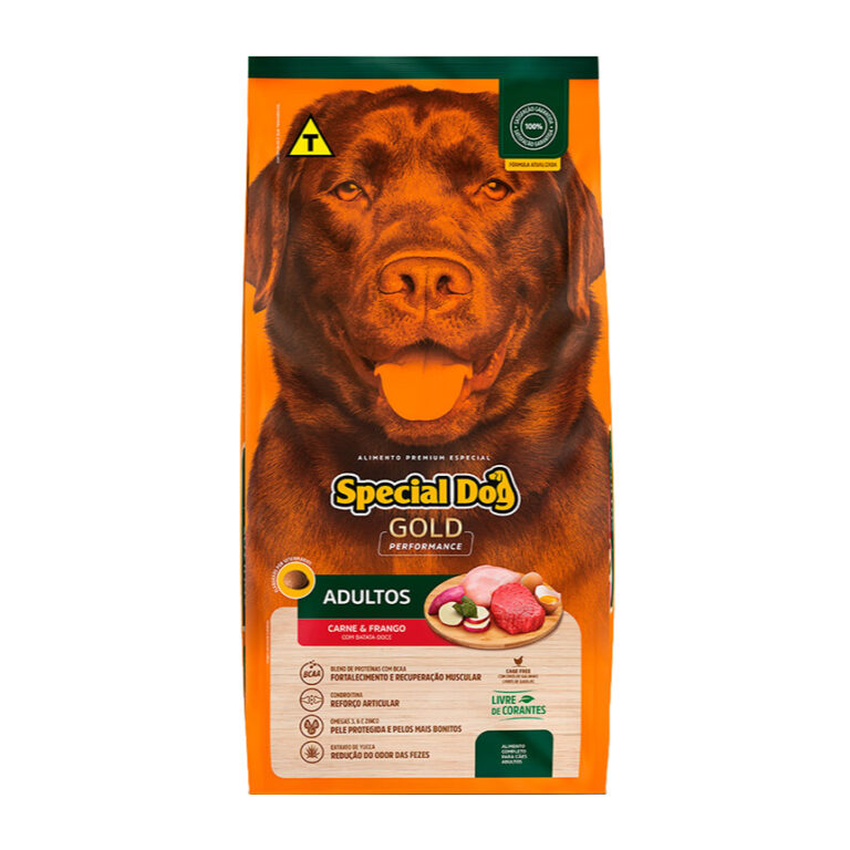 Ração Special Dog Gold Performance Carne e Frang