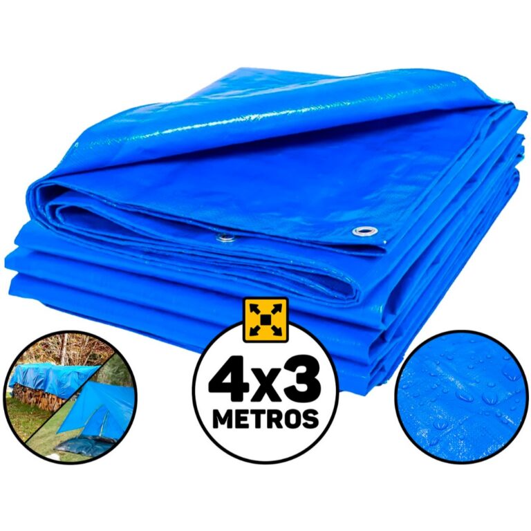 Lona Plástica 100 Micras 4×3 Metros De Prote