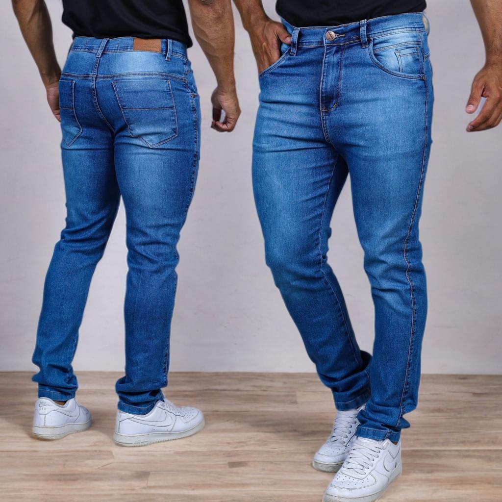 Calça  Masculina Jeans Super Confortavél Elastano ORIGINAL