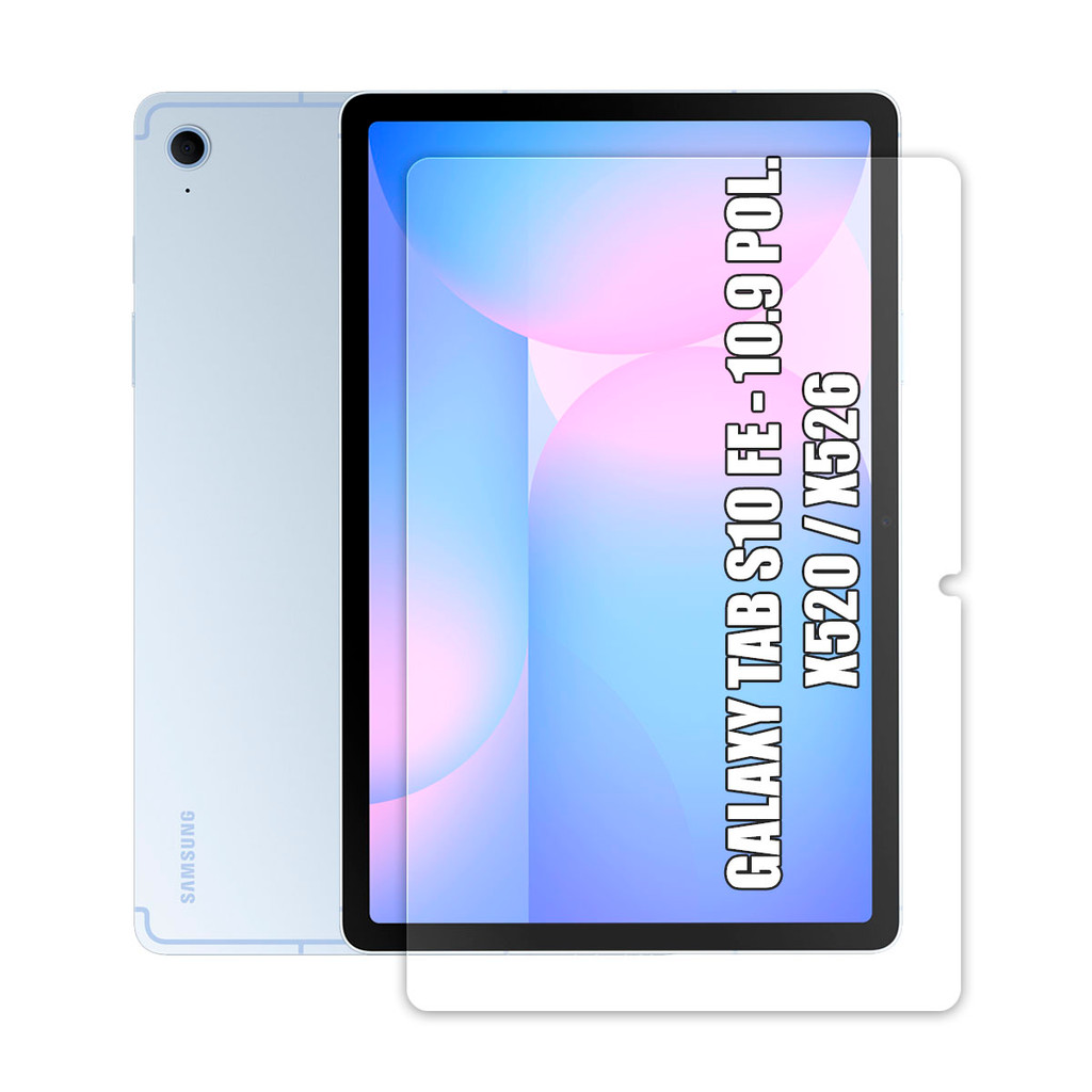 Película Vidro Para Tablet Tab S10 FE – 10.9 Pol. – X520 / X526