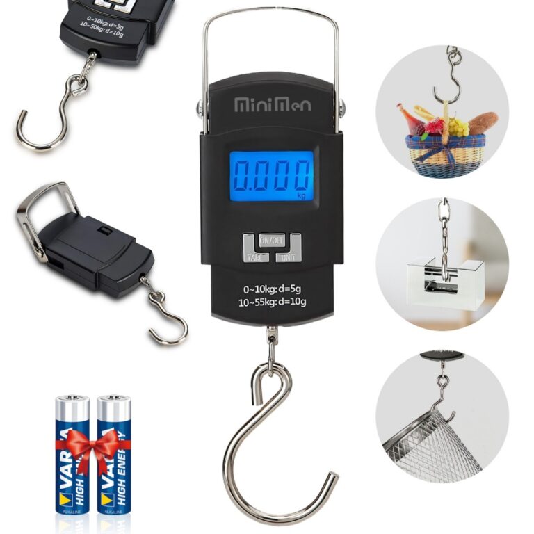 Balança Digital Portátil Com Gancho 50kg Alta Pr