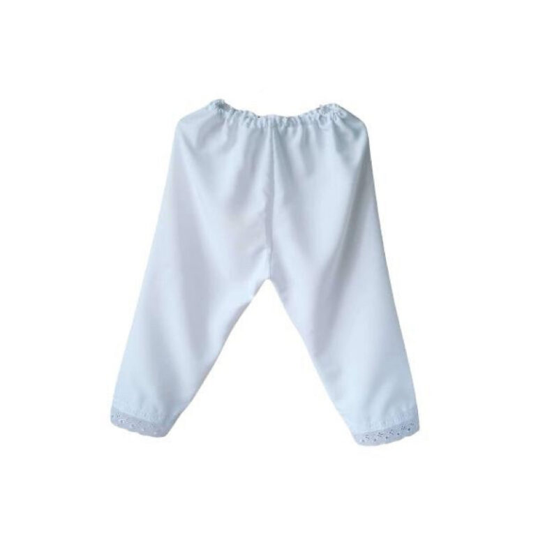 Umbanda Candomblé Calça Calçolinho Oxford Branc
