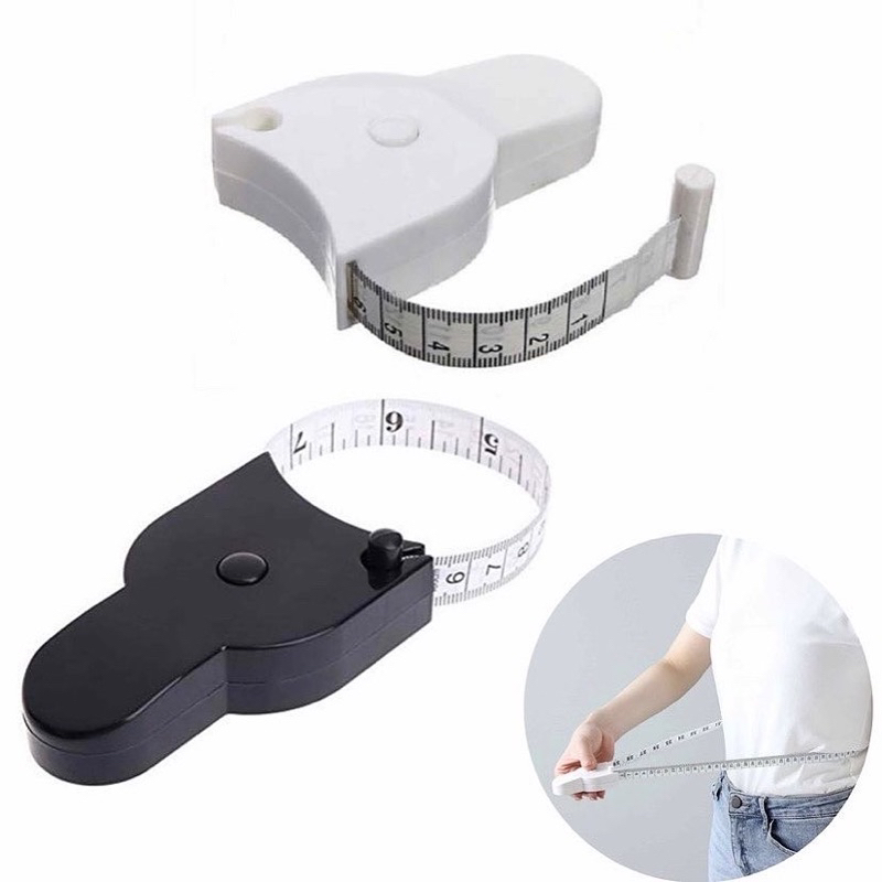Trena de fita métrica flexível circunferencia para medição corporal costura medição- ENVIO ALEATÓRRI