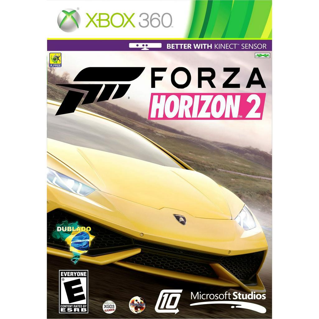forza horizon 2 midia fisica – xbox 360