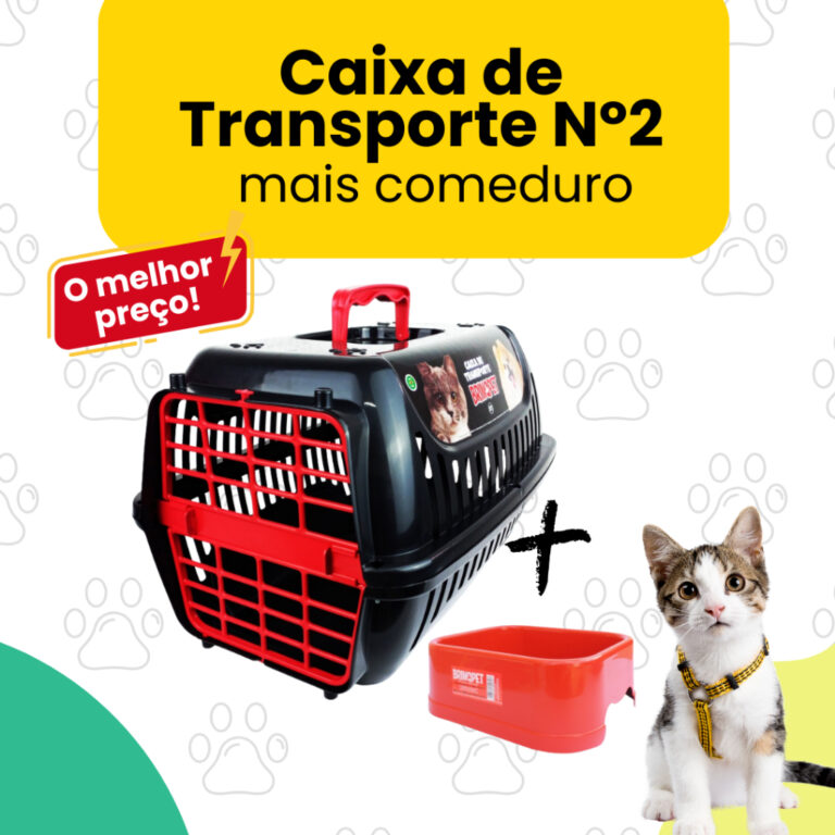 Caixa de Transporte N2 para cachorro gatos hamiste
