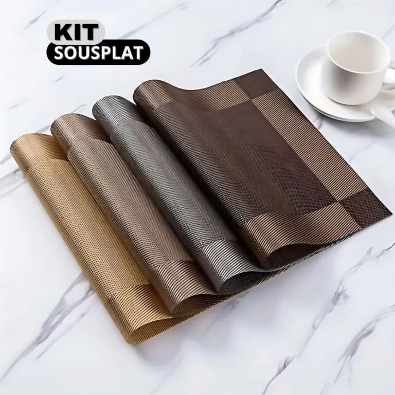 KIT 4 e 6 Jogo Americano Sousplat Mesa Posta Janta