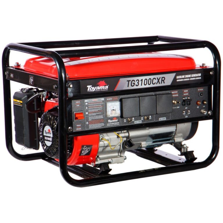 Gerador de energia 3,1 kva a gasolina partida manu