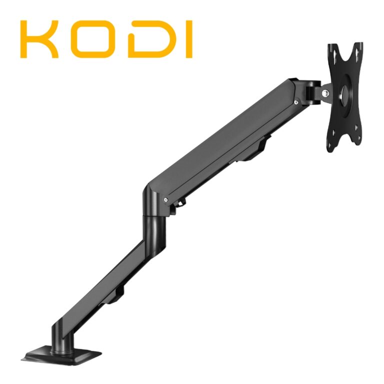 Suporte de mesa em liga F11 para TV/monitor preto 