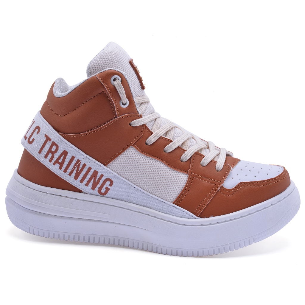 Tênis Botinha de Treino Feminino Academia Macio Caminhada Rebelc Fitness Leve Dança Confortável