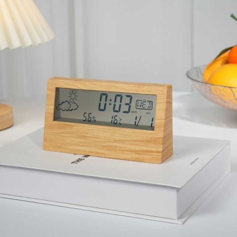 Relógio De Mesa LCD De Cabeceira 13.8×7.8