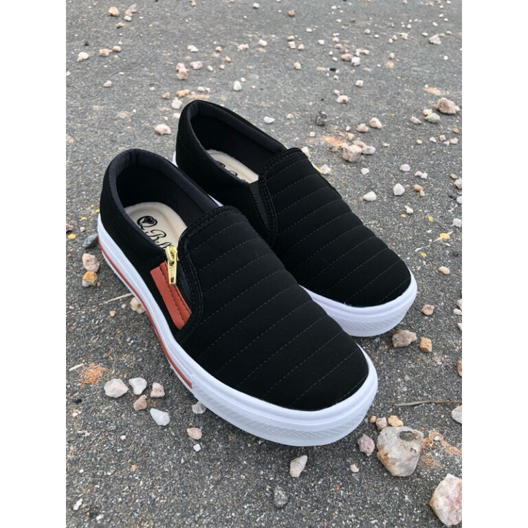 Tênis Sapatênis Sapatilha Feminino Casual Slip O