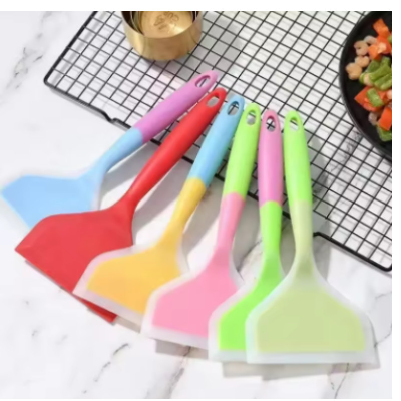 Espátula de Silicone Antiaderente Multiuso para Cozinha de Bovino Ovo Raspador Pizza Cozinha  WL-246
