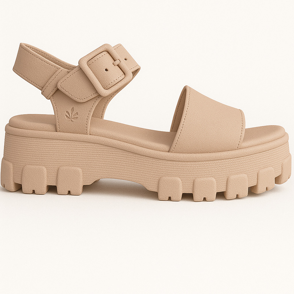 Tamanco Plataforma Salto Alto  Modelo Melzinha Kick Off Confortável