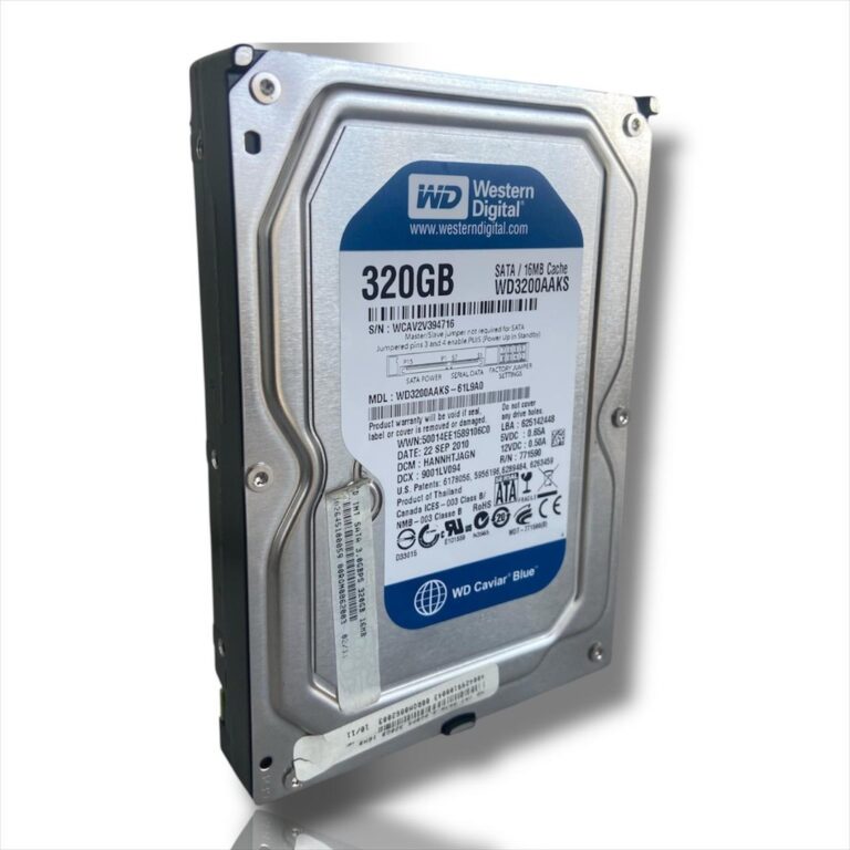 HD 320GB SATA WD3200AAKS – 16MB de Cache