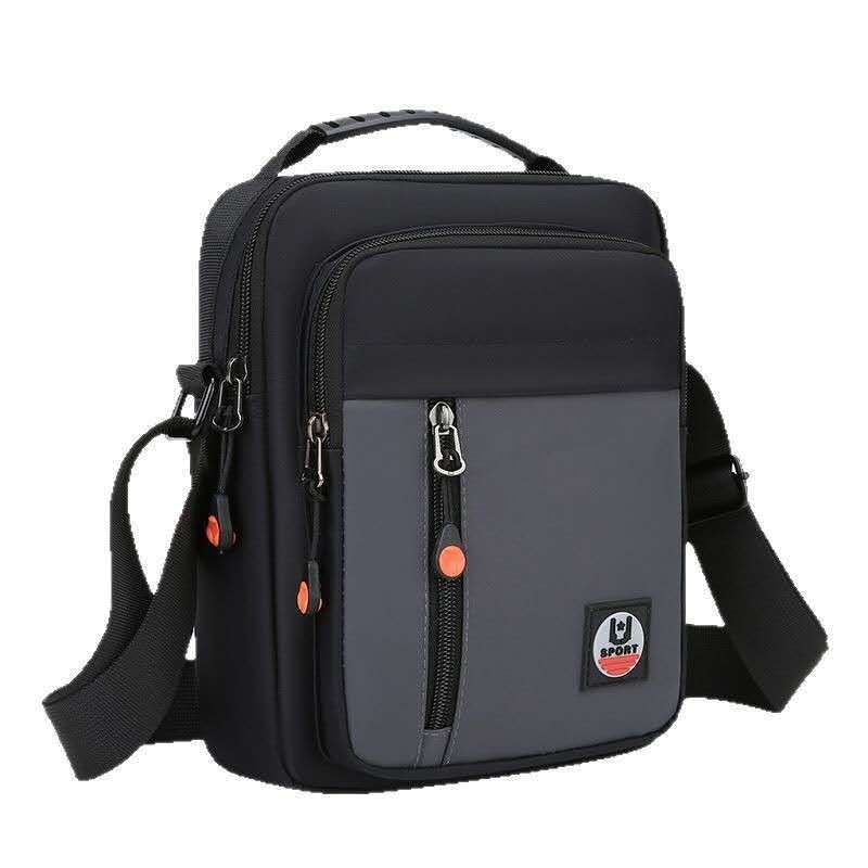 Bolsa Masculina de Ombro para Trabalho  Impermeável e Resistente