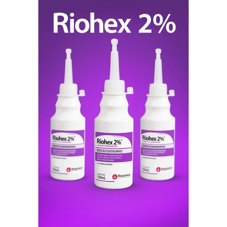 Almotolia 100ml Riohex 2% Clorexidina Degermante &