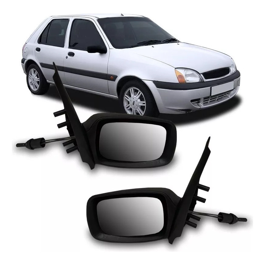Par Retrovisor Fiesta 96 97 A 2000 2001 2002 2003 C/controle