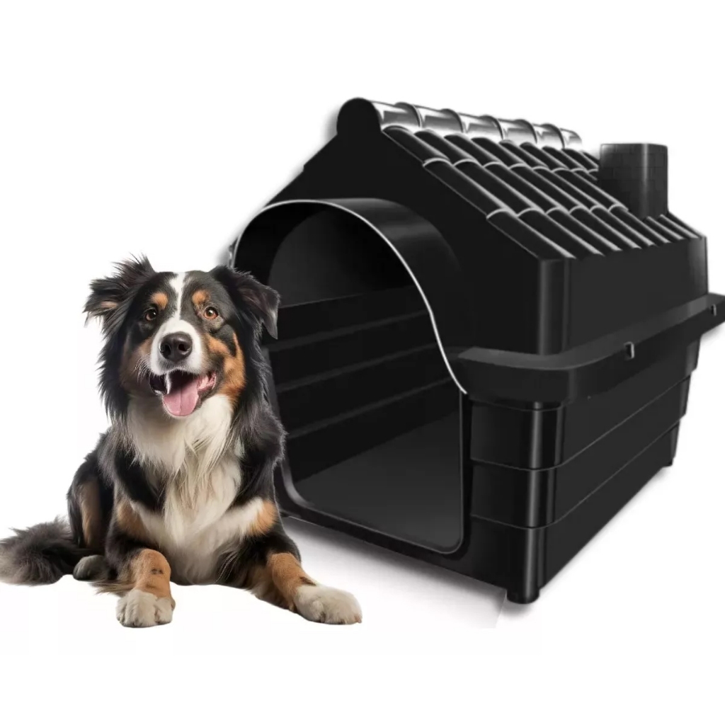Casinha Plástica Injetada N7 – Maior Modelo Nacional para Cães de Porte MEC PET
