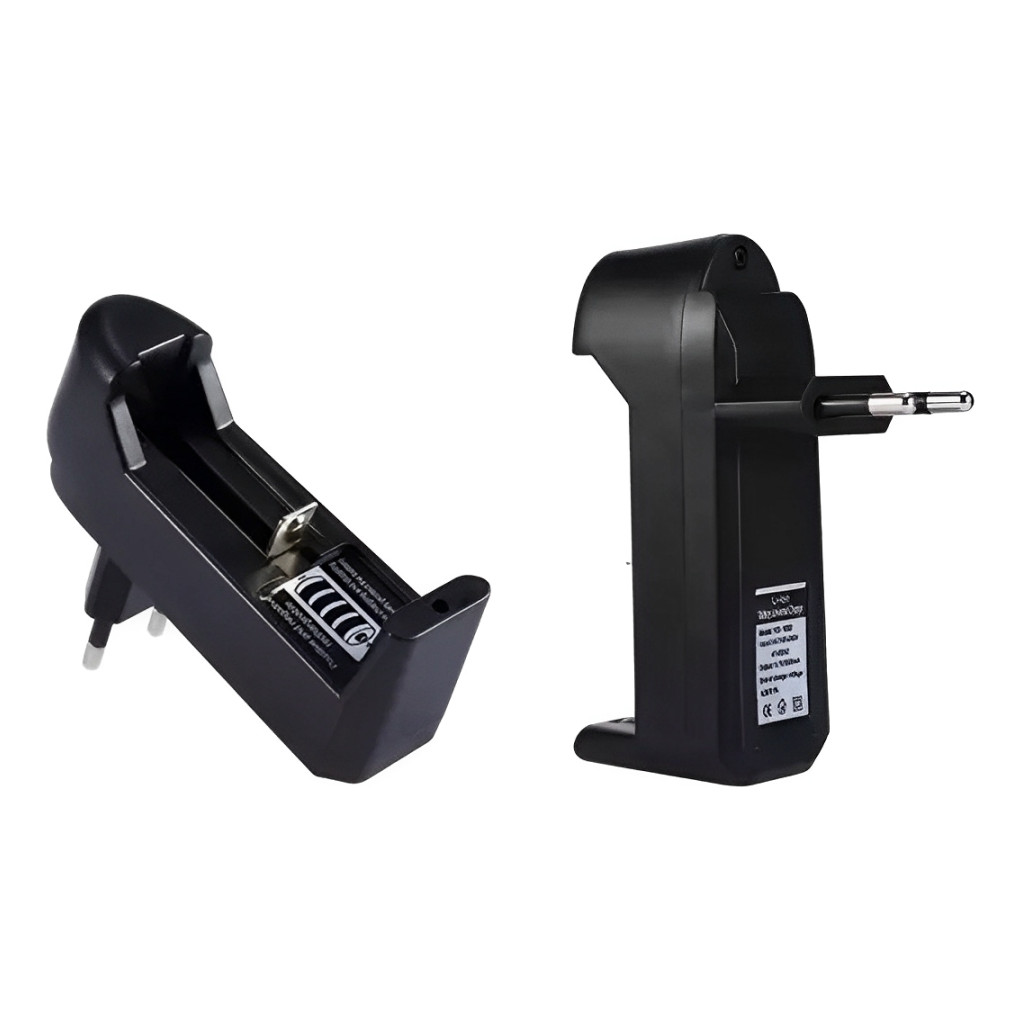 Carregador De Pilhas Baterias Lítio Universal Bivolt 128