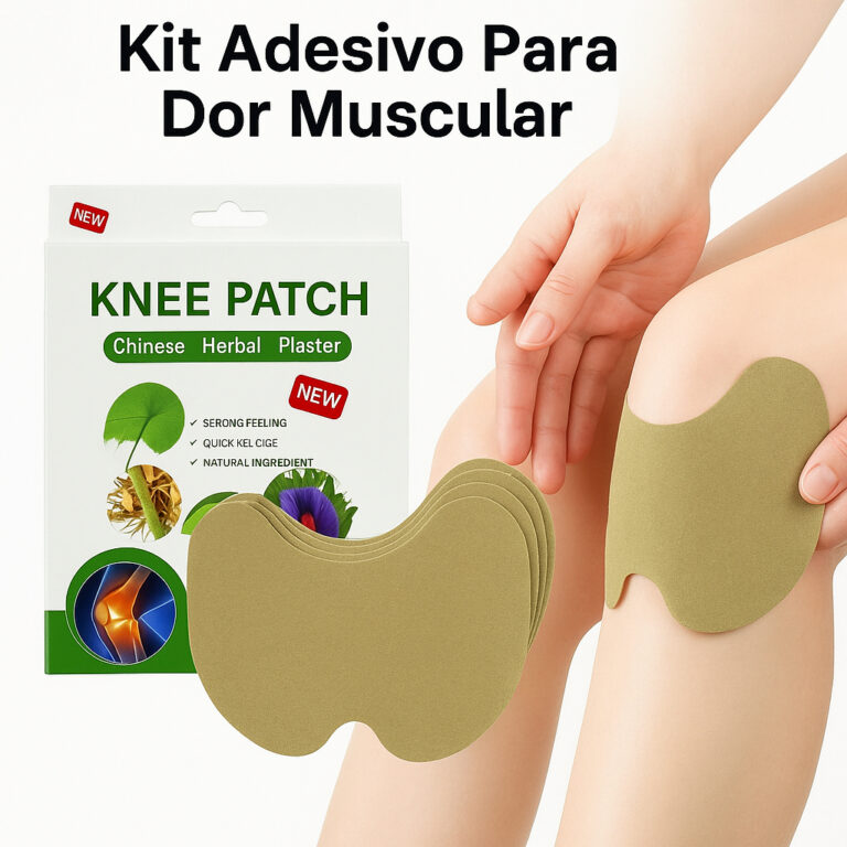 Kit Adesivo Para Dor Muscular Salonpas Para Joelho