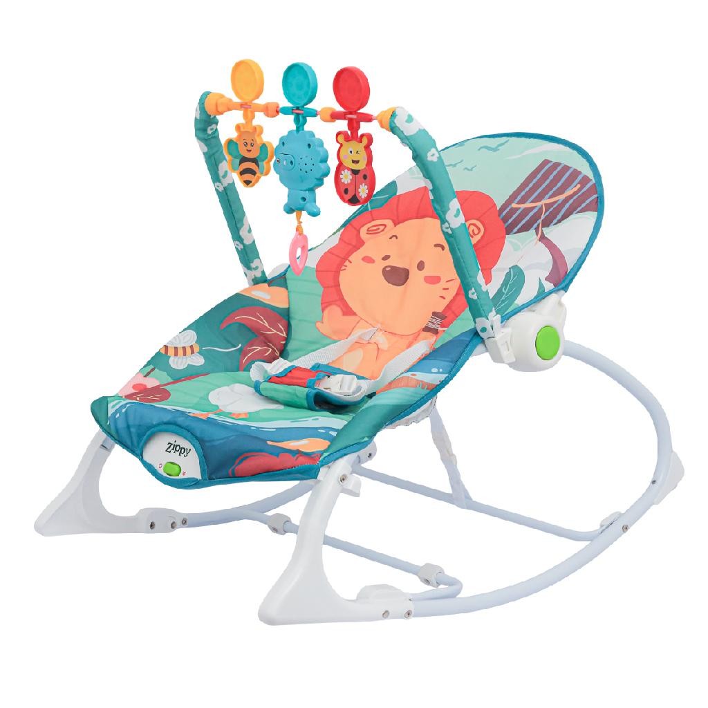 Cadeira De Descanço Balanço Para Bebês Com Música Zippy Toys