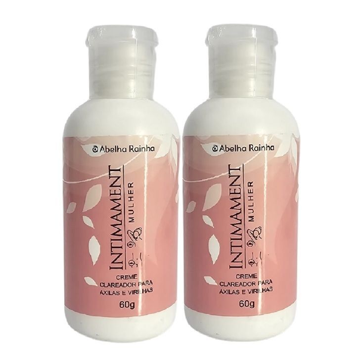 kit clareador de axilas e virilhas com 2 unidades 
