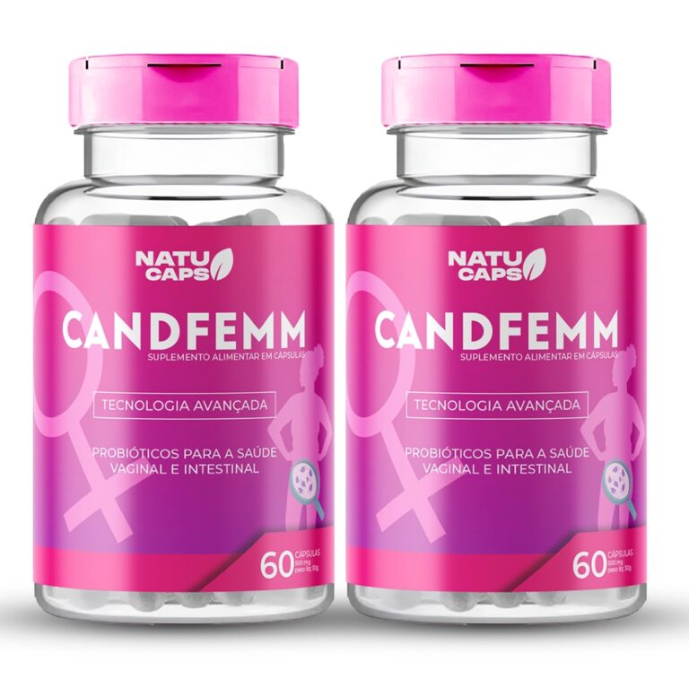 2 Potes de Candfemm – 120 Capsulas – F