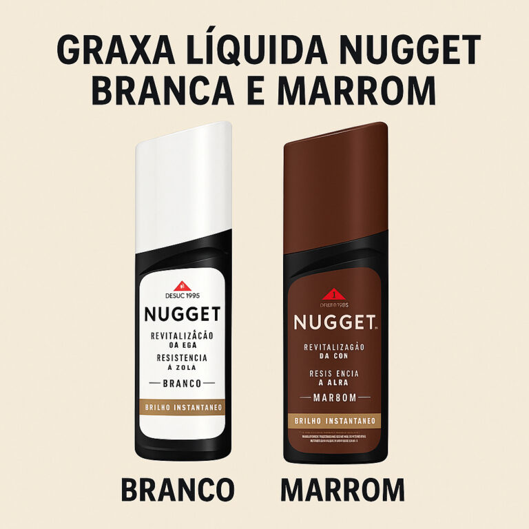 Graxa Líquida Nugget | Polidor de Sapato Líquido