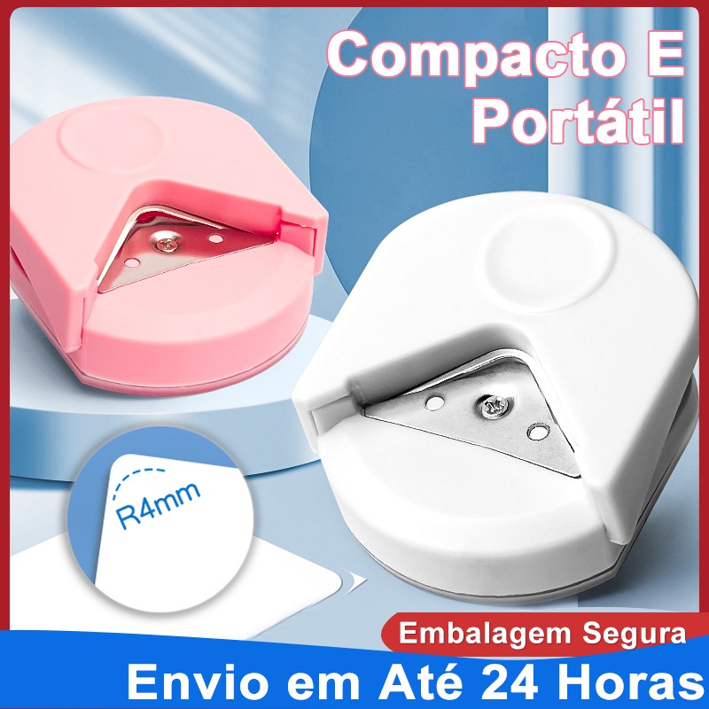 Mini Arredondador De Canto Portátil Cortador De Papel Ferramenta De Artesanato Para Corte De Fotos,