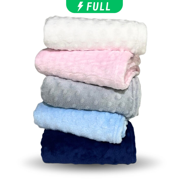 Manta Cobertor de Bebe Menino e Menina 0,80 x 1,00