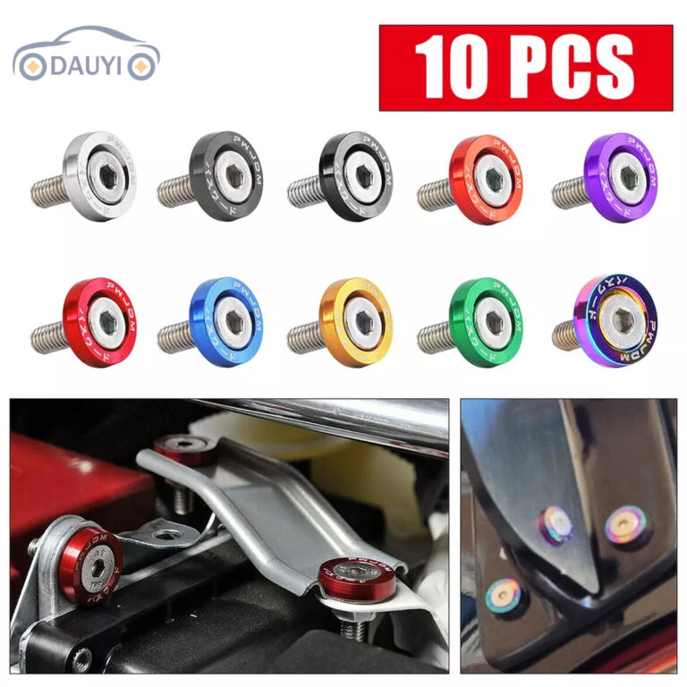 10 Peças M6 Fixadores Modificados Para Carros Arr