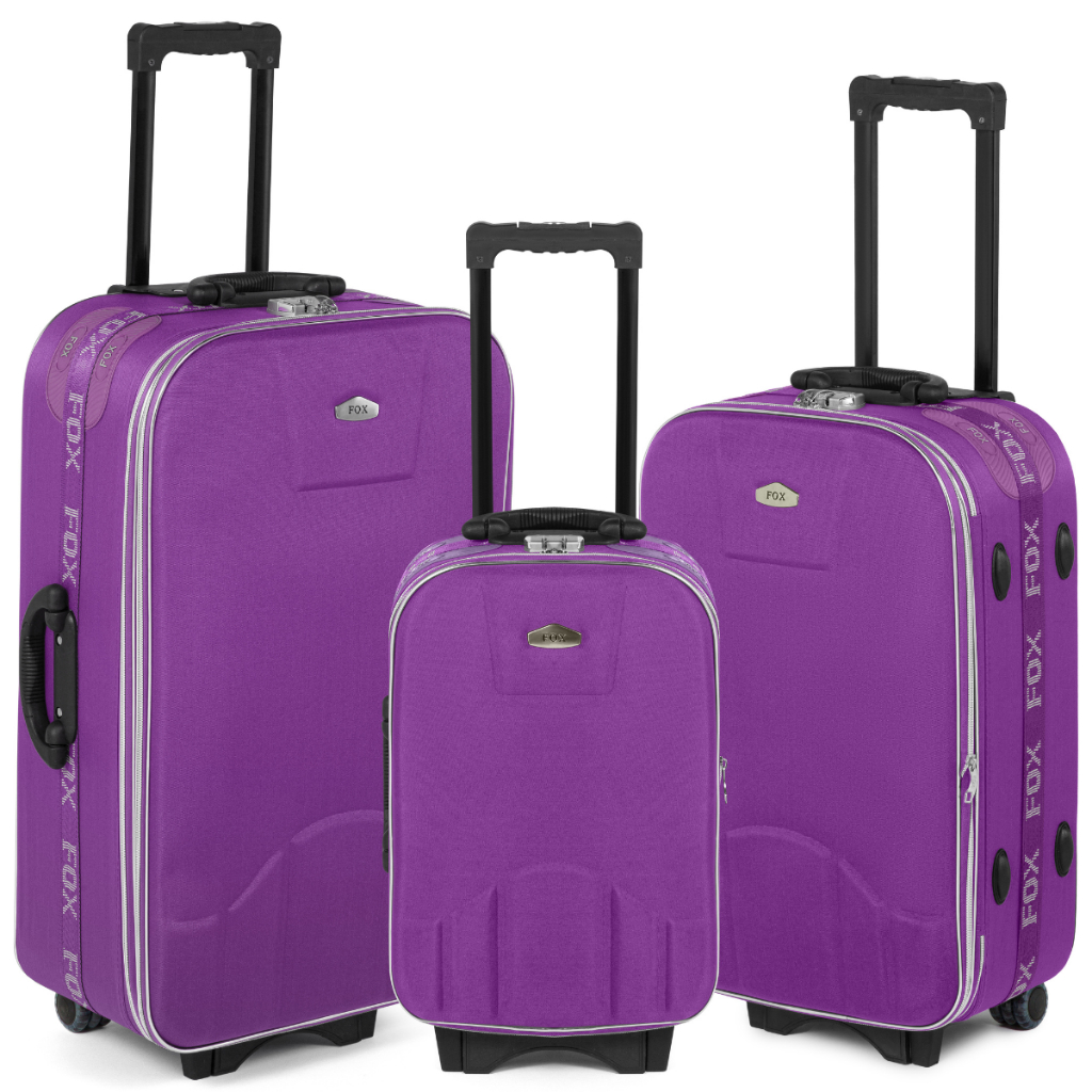 Conjunto De Malas De Viagem 3 Peças Expansível (Mala Pequena Medida Anac)