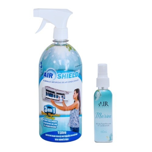 Kit Higienizador Bactericida Ar Condicionado Air S