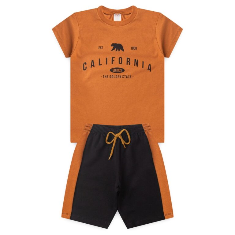 Conjunto Infantil Verão Masculino Menino 2 ao 14 