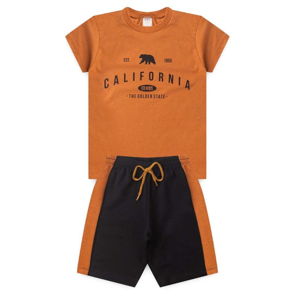 Conjunto Infantil Verão Masculino Menino 2 ao 14 anos – Na Pronta Entrega