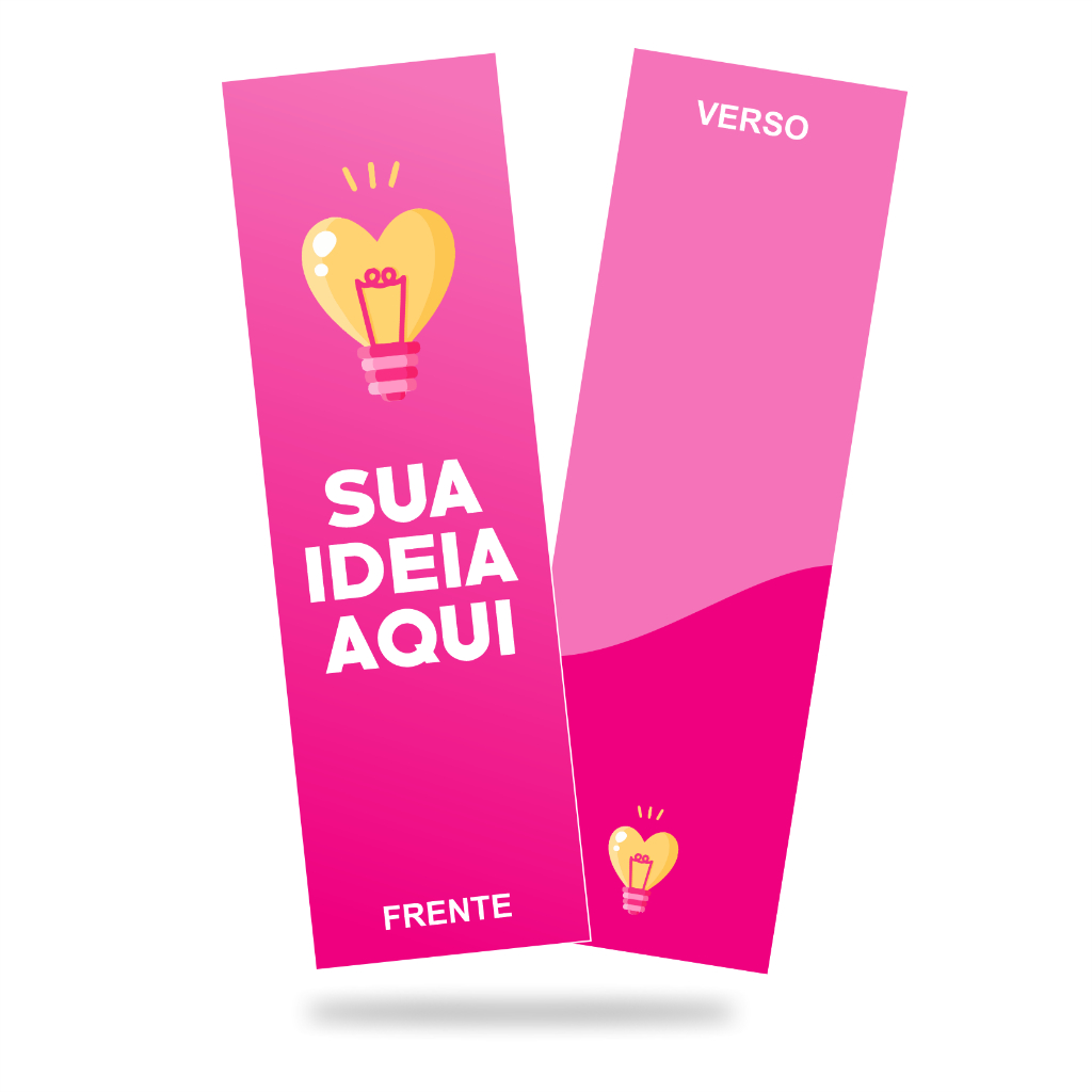 Marca páginas – Personalizados 50~100und