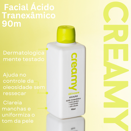 Solução Facial Creamy Ácido Tranexâmico 90ml |